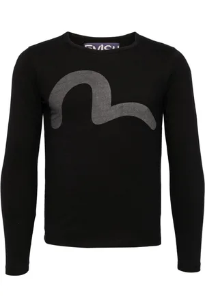 Evisu T-shirt med logotryk