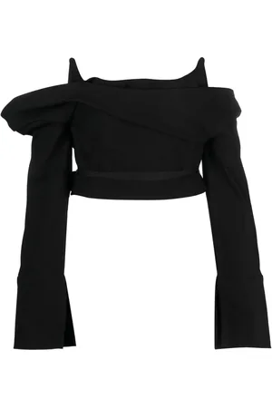 Ioana Ciolacu Top med off-shoulder-snit