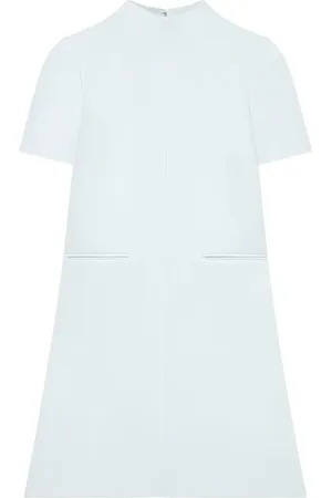 Courrèges Kort kjole i twill med A-snit