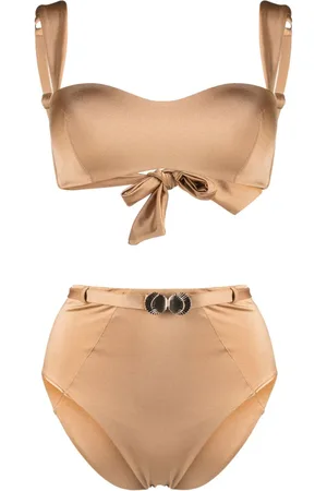 Noire Swimwear Bandeau-bikini med søskal