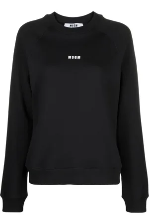 Msgm Langærmet sweatshirt med logotryk