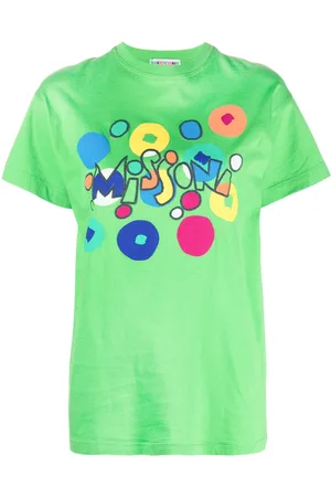 Missoni T-shirt i bomuld med logotryk