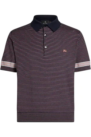 Etro Strikket polo med striber