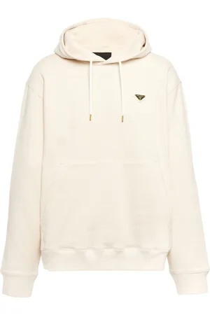 Prada Hættetrøje med trekantet logo