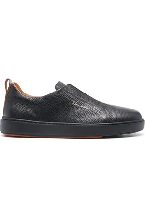santoni Slip-on sneakers i læder