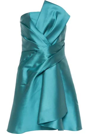 Alberta Ferretti Kort Mikado bustier-kjole