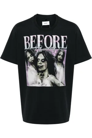 DOUBLET T-shirt med before after idol-tryk