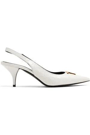 Tom Ford Pumps i læder med logobogstaver