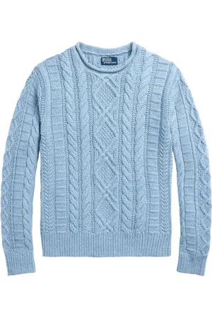 Ralph Lauren Langærmet pullover-trøje i strik