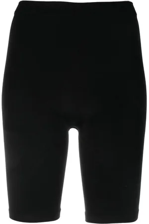 Dsquared2 Højtaljede shorts med logobånd