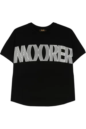 MOORER Olisa-JFL T-shirt med logoapplikation