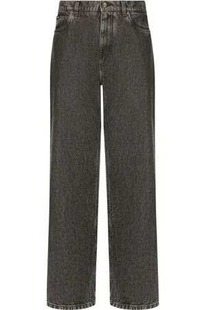 Dolce & Gabbana Højtaljede jeans med lige ben