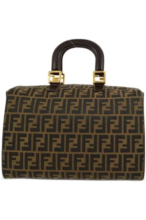 Fendi Zucca håndtaske med fra 1990-2000