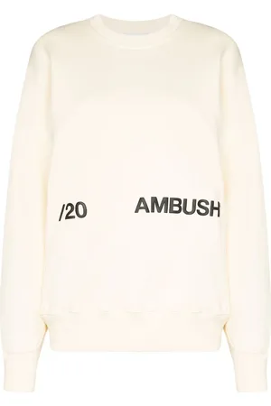 AMBUSH Sweatshirt i bomuld med logotryk