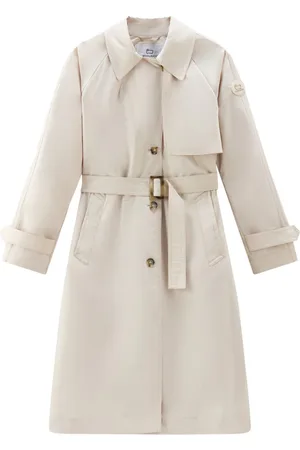 Woolrich Enkeltradet trenchcoat med bælte