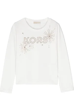 Michael Kors T-shirt med logoudsmykning