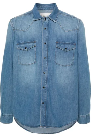 Frame Western denimskjorte