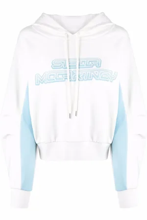 Stella McCartney Hættetrøje i jersey med logotryk