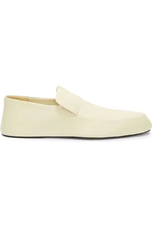 Jil Sander Slip-on loafers i læder