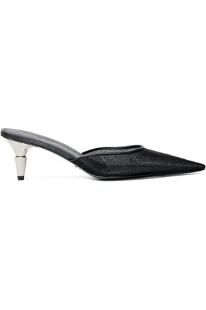 Proenza Schouler Spike 60mm mules i læder