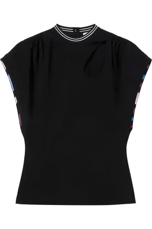 Puccini T-shirt med korte ærmer og udskæringsdetalje