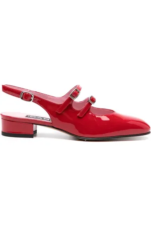 Carel Peche 20mm pumps i lakeret læder