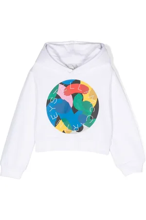 Stella McCartney Grafisk hættetrøje med logotryk