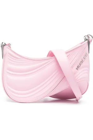 MUGLER Lille Spiral Curve 01 præget crossbody-taske
