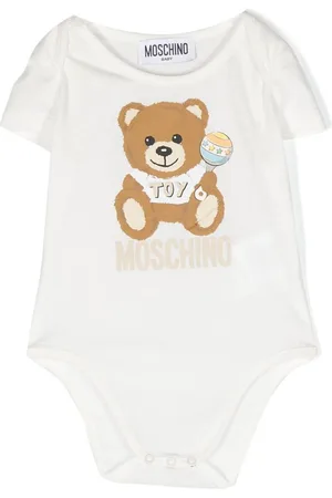 Moschino Kortærmet Teddy babydragt