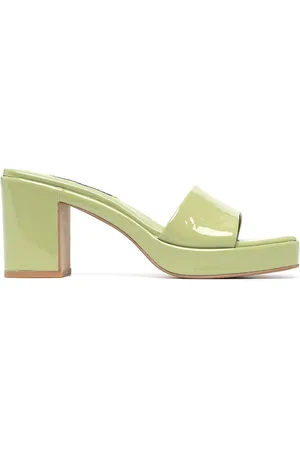 SENSO Stevie 85mm mules i lakeret læder
