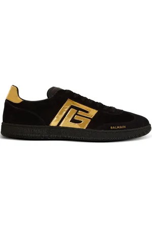 Balmain Sneakers med monogram-applikation