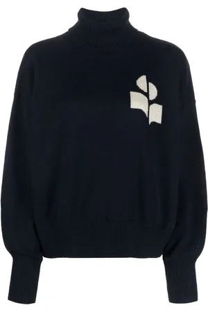 Marant Etoile Nash sweater med logo-intarsia