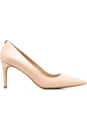 Michael Kors 80mm pumps i læder med hæl