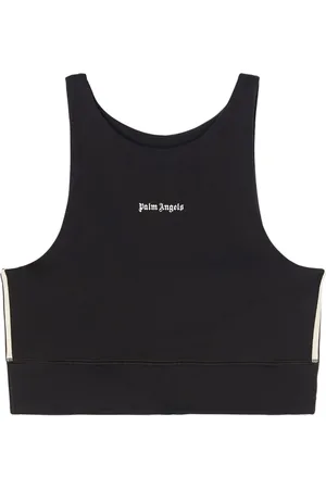 Palm Angels Croptop med logotryk