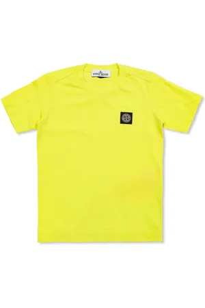 Stone Island T-shirt i bomuld med logomærke