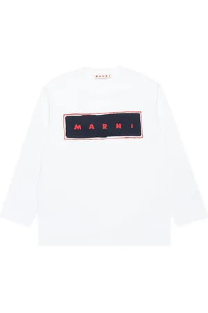 Marni Skjorte med lange ærmer og logotryk