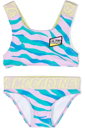 Stella McCartney Bikinisæt med zebratryk