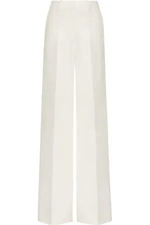 VALENTINO GARAVANI Crepe Couture bukser med brede ben