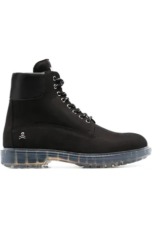 Philipp Plein The Hunter ankelstøvler med snøre