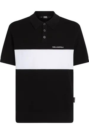 Karl Lagerfeld Polo med colourblocking
