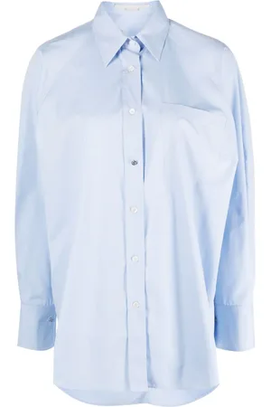 Stella McCartney Oversize skjorte med lange ærmer