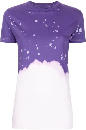 LA DETRESSE Grape Crush T-shirt med batiktryk