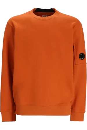 C.P. Company Sweatshirt i fleece med rund hals