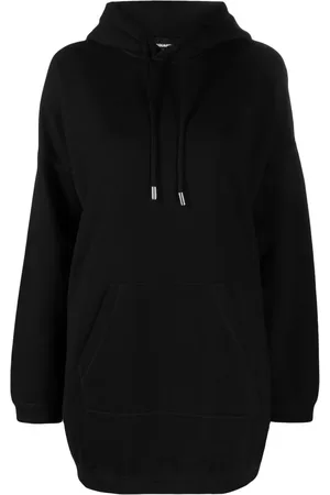 Dsquared2 Oversize hættetrøje med logotryk