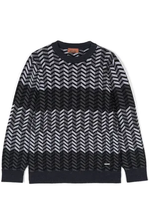 Missoni Sweater med zigzag-mønster