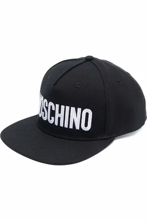 Moschino Kasket i lærred med logomærke