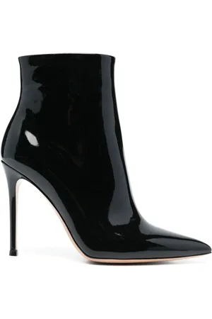Gianvito Rossi 110mm støvler i lakeret læder