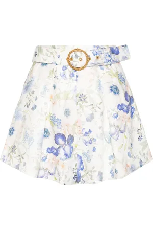 ZIMMERMANN Natura chambray-shorts