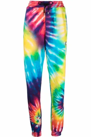 Philipp Plein Batikfarvede joggingbukser