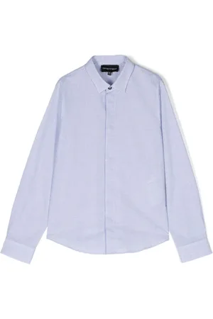 Emporio Armani Skjorte med broderet logo